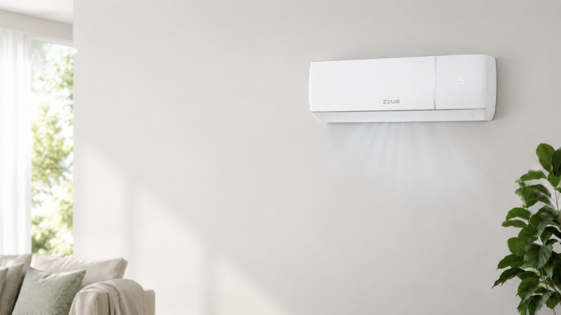 Făcut să-ți fie bine acasă, în fiecare zi. 
Climatizator ZEUS ECO 12.000 BTU la doar 6 690 MDL
